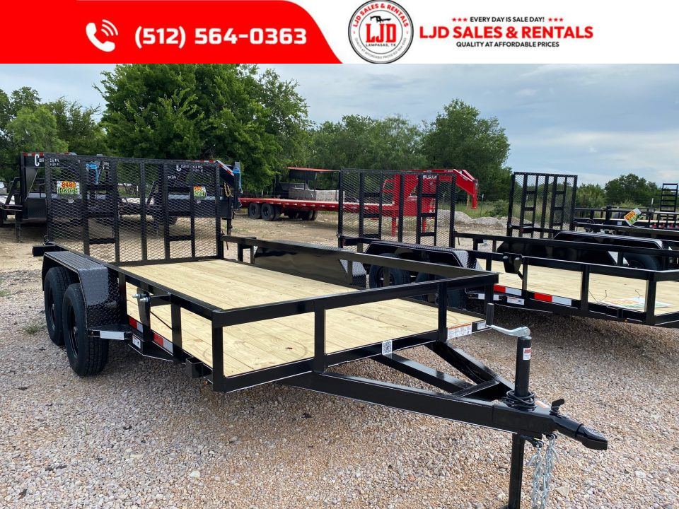 New 2026 Lacosta - 77 x 14 - Utility Trailer - 4' GATE