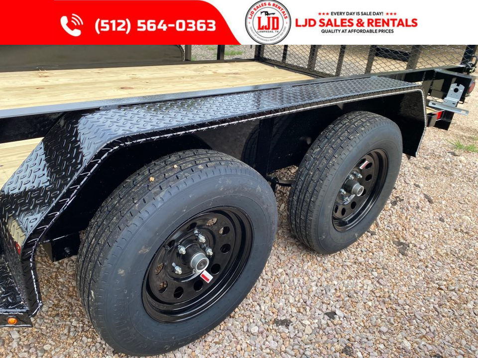 New 2026 Lacosta - 77 x 14 - Utility Trailer - 4' GATE