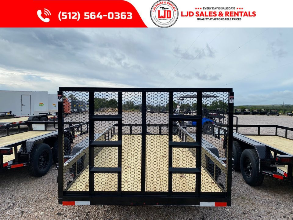 New 2026 Lacosta - 77 x 14 - Utility Trailer - 4' GATE
