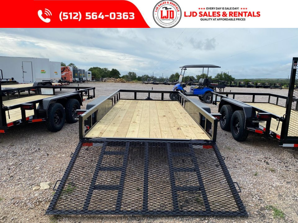 New 2026 Lacosta - 77 x 14 - Utility Trailer - 4' GATE