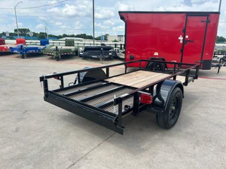 New 2026 Top Hat Trailers DJX 10' x 60" Utility Trailer