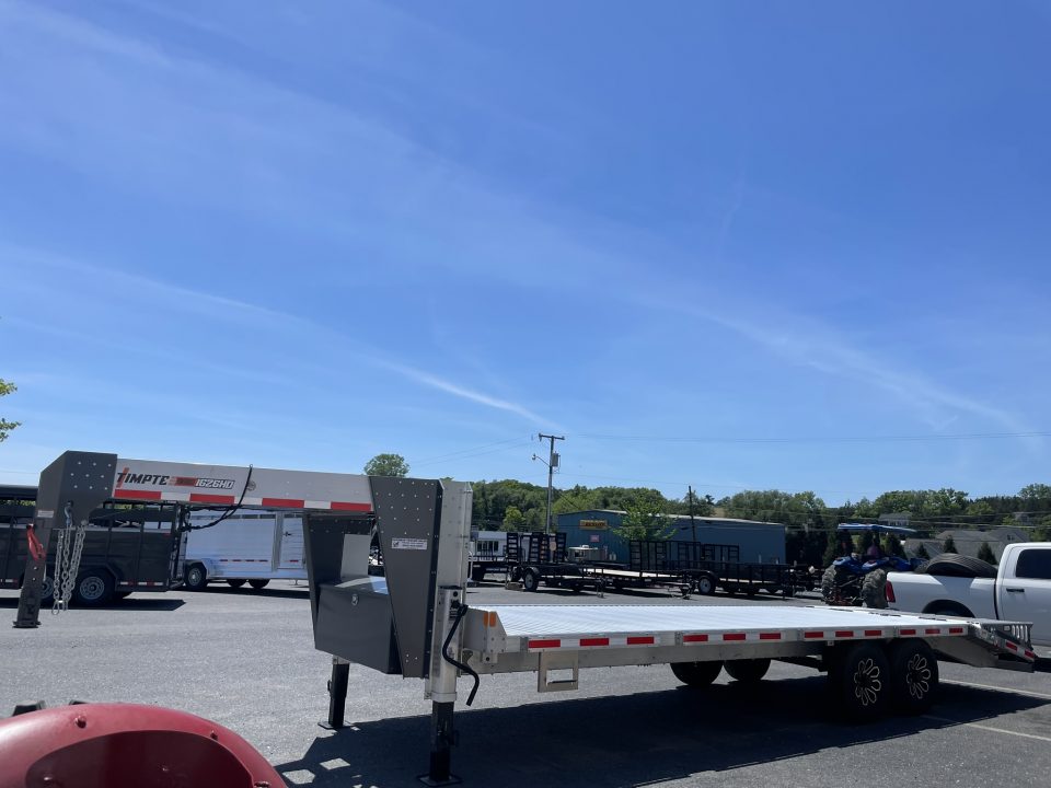 New 2027 Timpte 102"X22+4 Aluminum Deckover Gooseneck Equipment Trailer