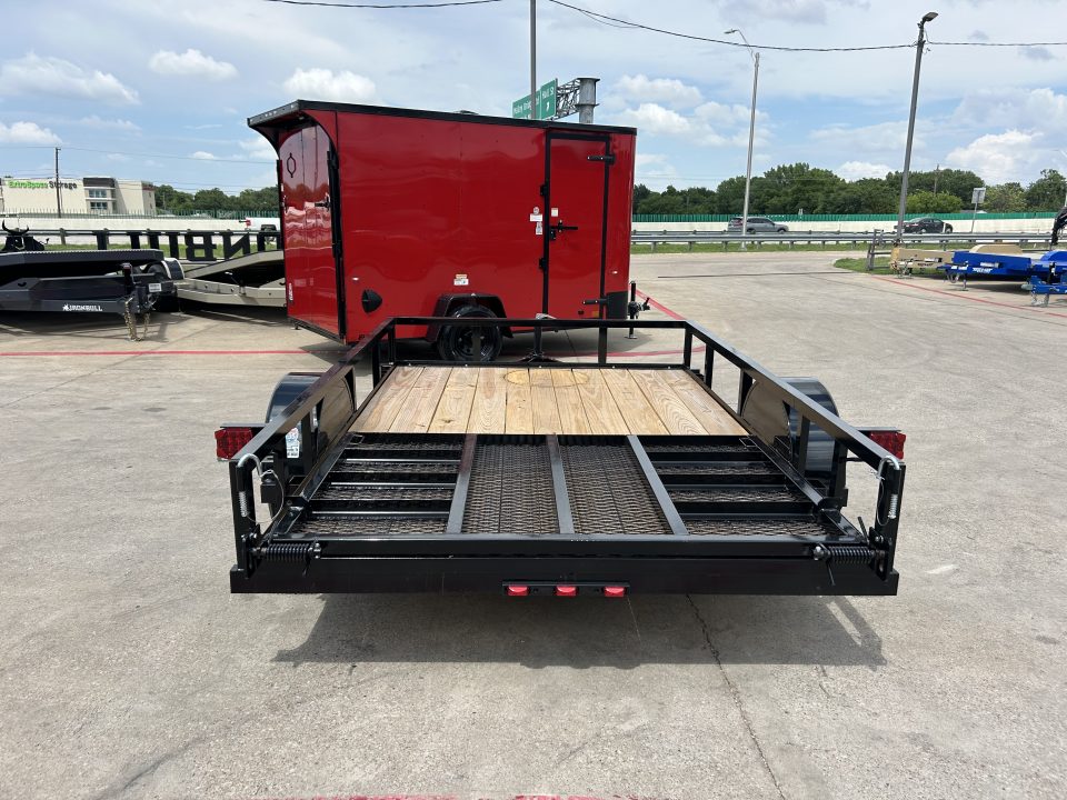 New 2026 Top Hat Trailers DSA 10' x 77" Utility Trailer