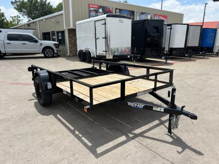 New 2026 Top Hat Trailers DSA 10' x 77  Utility Trailer