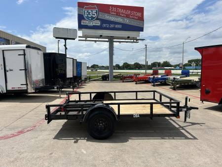 New 2026 Top Hat Trailers DSA 10' x 77" Utility Trailer