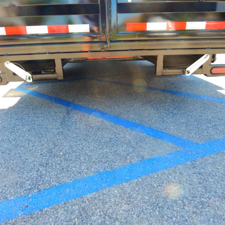 New 2026 Midsota 82 x 22 (16+6) Flat Front Rear Dump 17.6K Equipment Trailer