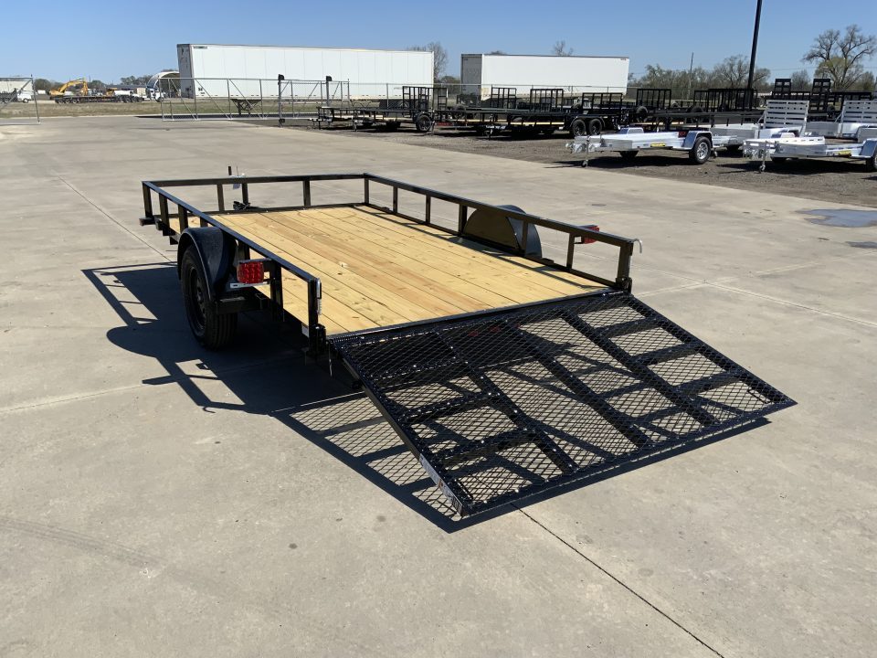 New 2026 Top Hat DSA 83 X 12 Utility Trailer