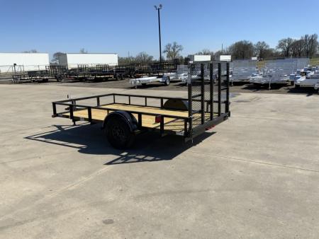 New 2026 Top Hat DSA 83 X 12 Utility Trailer