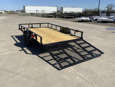 New 2026 Top Hat DSA 83 X 12 Utility Trailer