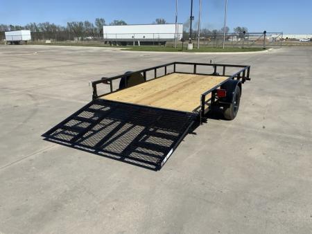 New 2026 Top Hat DSA 83 X 12 Utility Trailer