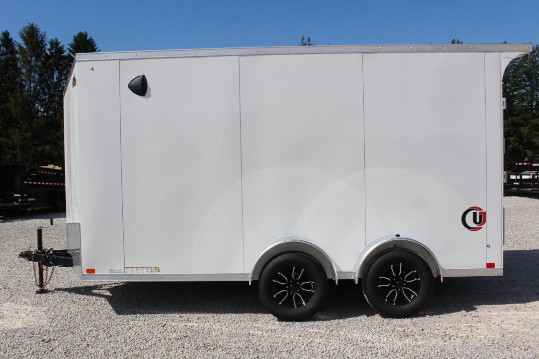 New 2026 United UJ 7' x 14' Enclosed Cargo Trailer - 7000# GVW - RAMP DOOR - 7' INTERIOR HEIGHT
