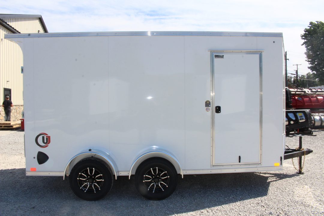 New 2026 United UJ 7' x 14' Enclosed Cargo Trailer - 7000# GVW - RAMP DOOR - 7' INTERIOR HEIGHT