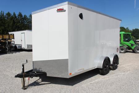 New 2026 United UJ 7' x 14' Enclosed Cargo Trailer - 7000# GVW - RAMP DOOR - 7' INTERIOR HEIGHT