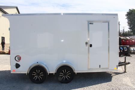 New 2026 United UJ 7' x 14' Enclosed Cargo Trailer - 7000# GVW - RAMP DOOR - 7' INTERIOR HEIGHT