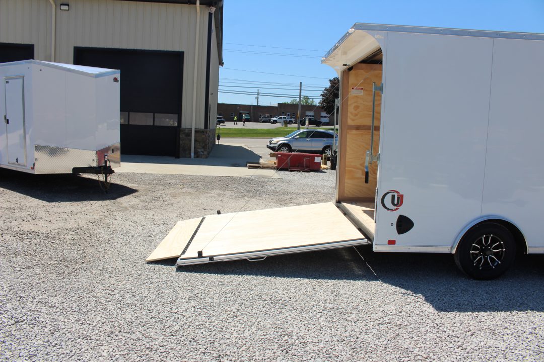 New 2026 United UJ 8.5' x 16' Enclosed Cargo Trailer - 7000# GVW - RAMP DOOR - 7' INTERIOR HEIGHT