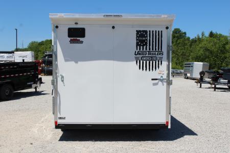 New 2026 United UJ 8.5' x 16' Enclosed Cargo Trailer - 7000# GVW - RAMP DOOR - 7' INTERIOR HEIGHT