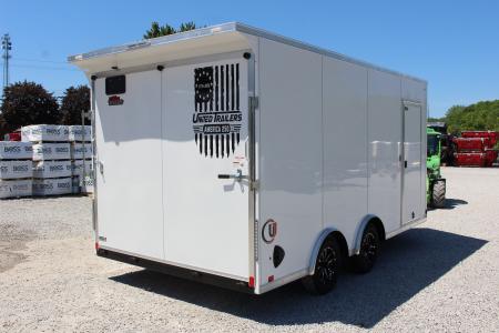 New 2026 United UJ 8.5' x 16' Enclosed Cargo Trailer - 7000# GVW - RAMP DOOR - 7' INTERIOR HEIGHT