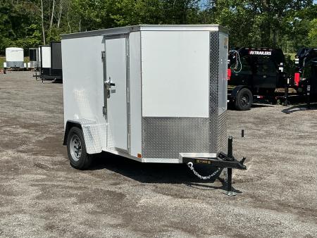 New 2026 Covered Wagon Trailers 5' x 8' x 5'6  Gold Mine Series Cargo / Enclosed Trailer