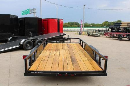New 2026 Top Hat Trailers 16x77" LDX (No Brakes) Utility Trailer