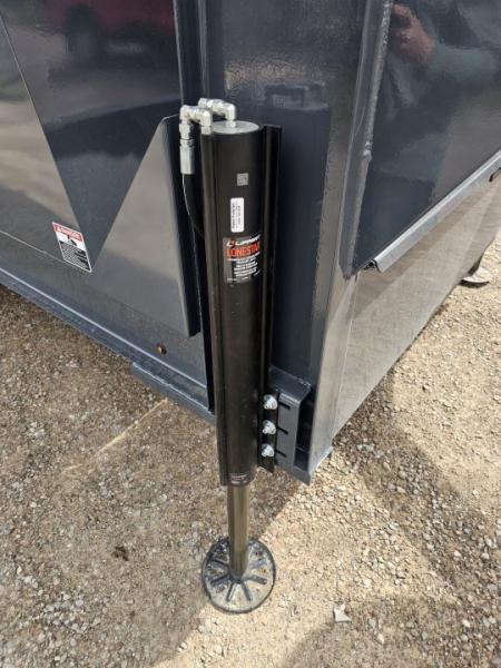 New 2026 Lamar 7x16 21k Telescopic Dump Trailer w/36" Sides