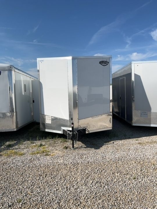 New 2026 Impact Trailers 8.5 x 24 Tremor SE Flat Top Sloped V-Nose Car Hauler 10K