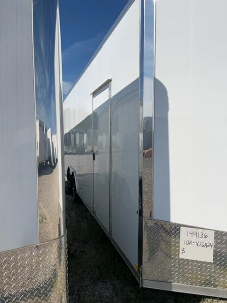 New 2026 Impact Trailers 8.5 x 24 Tremor SE Flat Top Sloped V-Nose Car Hauler 10K