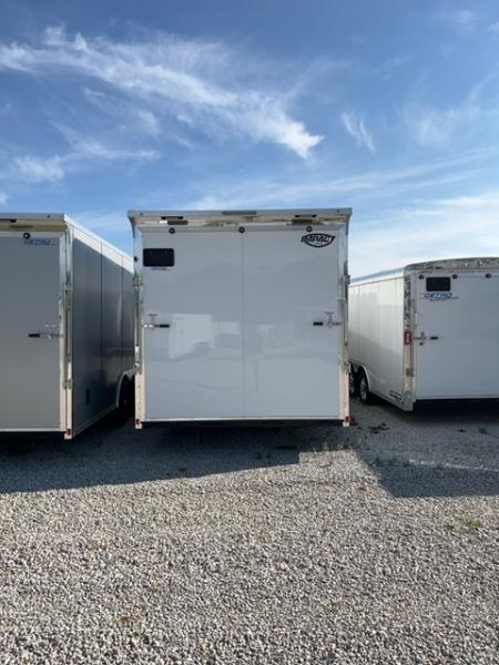 New 2026 Impact Trailers 8.5 x 24 Tremor SE Flat Top Sloped V-Nose Car Hauler 10K