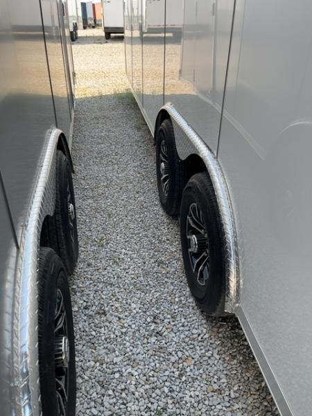 New 2026 Impact Trailers 8.5 x 24 Tremor SE Flat Top Sloped V-Nose Car Hauler 10K