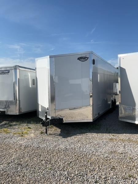 New 2026 Impact Trailers 8.5 x 24 Tremor SE Flat Top Sloped V-Nose Car Hauler 10K