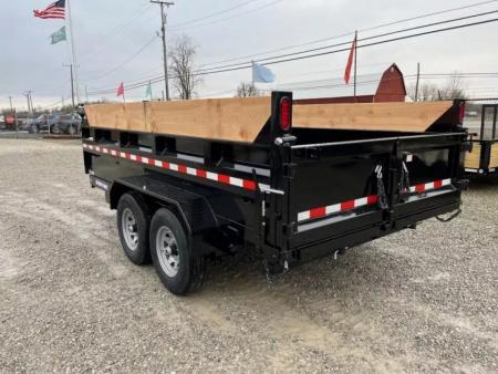 New 2026 Sure-Trac 82"x14 14K Low Pro Telescopic Loaded Dump Trailer