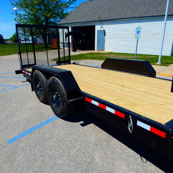 New 2026 Midsota 82 x 22 (17+5) Side Dump 15.4K Equipment Trailer