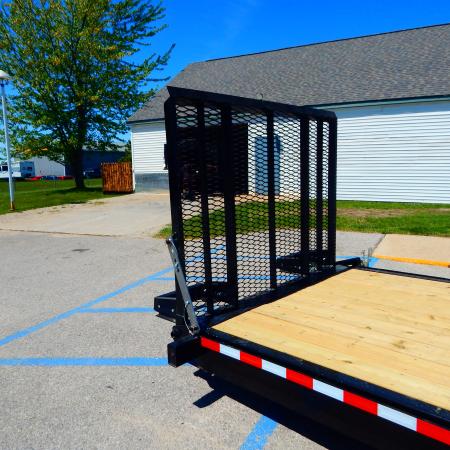 New 2026 Midsota 82 x 22 (17+5) Side Dump 15.4K Equipment Trailer