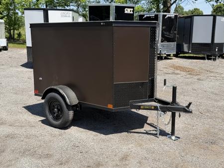 New 2026 Covered Wagon Trailers 4' x 6' Gold Mine Series Cargo / Enclosed Trailer