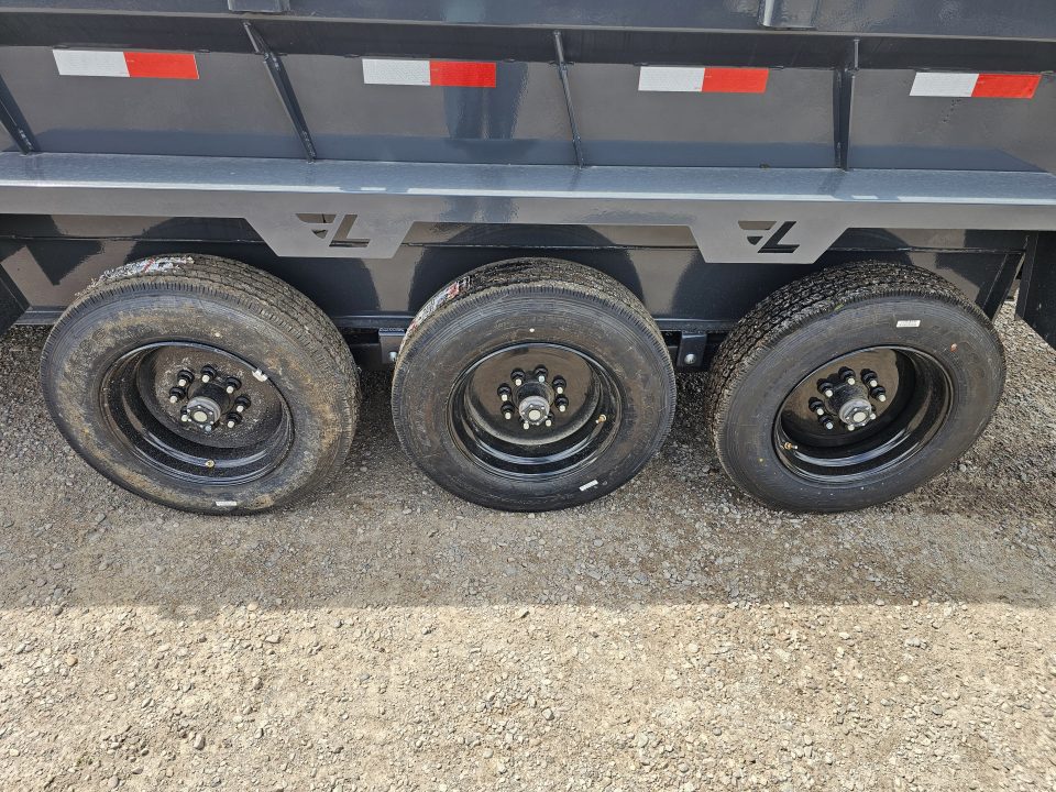New 2026 Lamar 7x16 21k Telescopic Dump Trailer