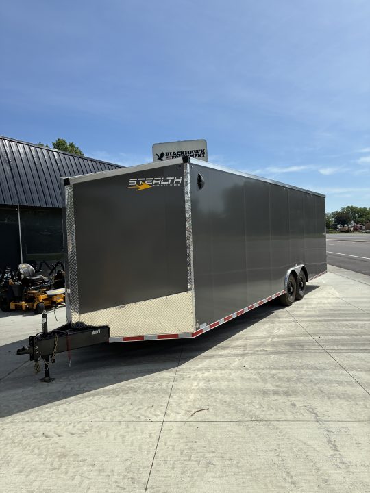 New 20268.5x26 Stealth Titan Heavy Duty 14k GVWR Cargo Enclosed Car Hauler Trailer