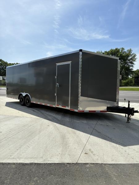 New 20268.5x26 Stealth Titan Heavy Duty 14k GVWR Cargo Enclosed Car Hauler Trailer
