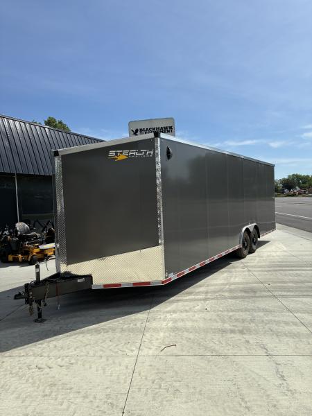 New 20268.5x26 Stealth Titan Heavy Duty 14k GVWR Cargo Enclosed Car Hauler Trailer