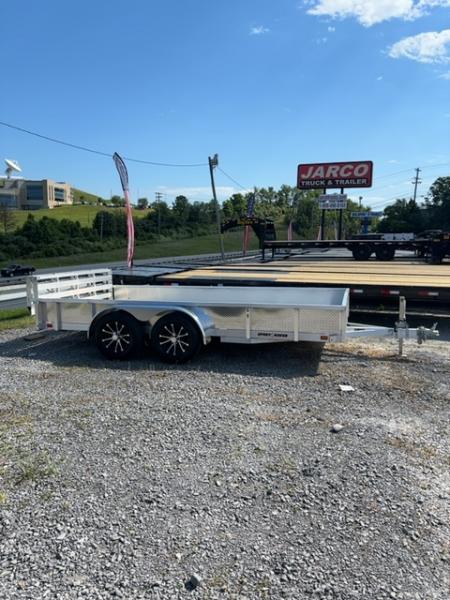 New 2025 Sport Haven 7x14 Deluxe ATP sides Utility Trailer
