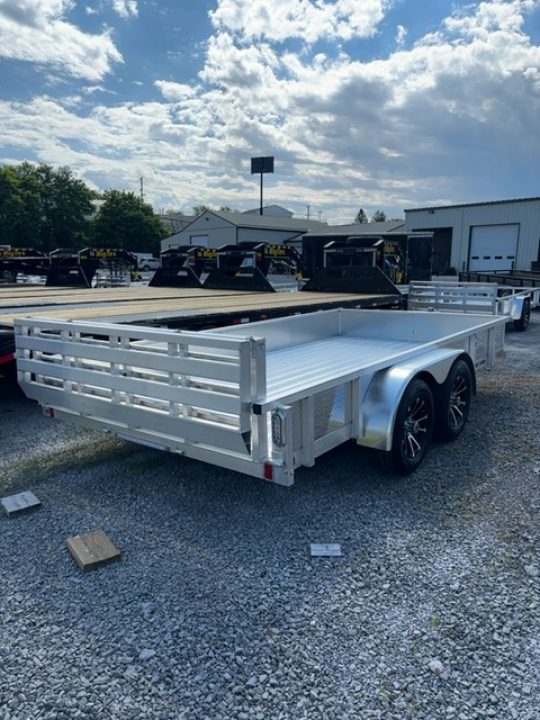 New 2025 Sport Haven 7x14 Deluxe ATP sides Utility Trailer