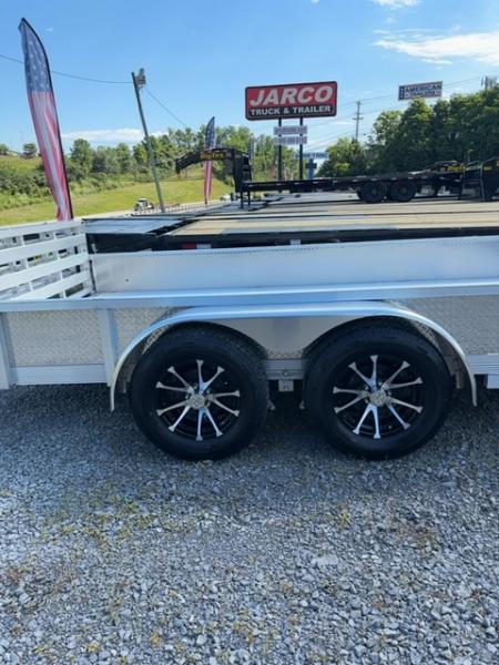 New 2025 Sport Haven 7x14 Deluxe ATP sides Utility Trailer