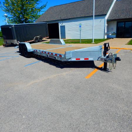 New 2026 Midsota 83 x 22 (16+6) Tilt Bed 15.4K Equipment Trailer