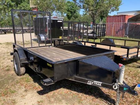 Used 2022 Foxtrail 5.05x10 HD Pro Utility Trailer