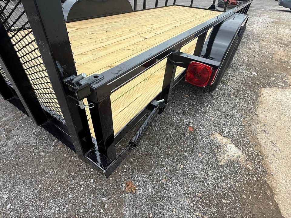 New 2026 Oak Ridge 82x18TA 10k Utility Trailer