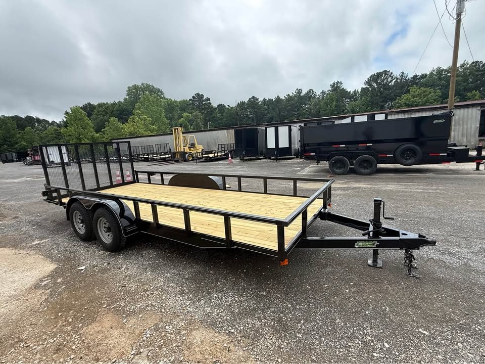 New 2026 Oak Ridge 82x18TA 10k Utility Trailer