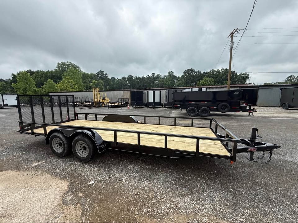 New 2026 Oak Ridge 7x20TA 10k Utility Trailer