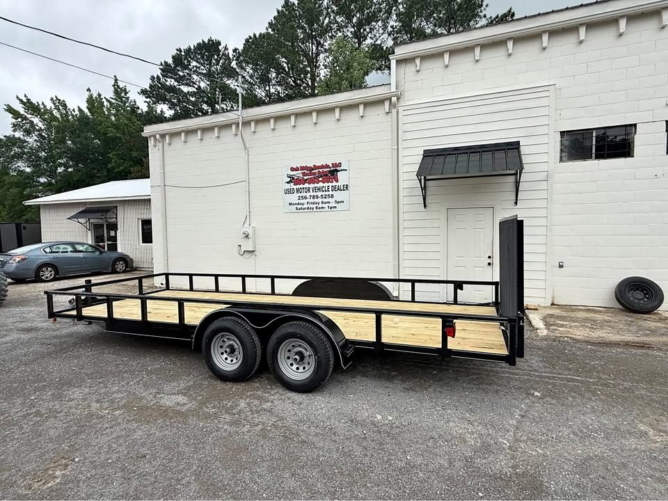 New 2026 Oak Ridge 7x20TA 10k Utility Trailer