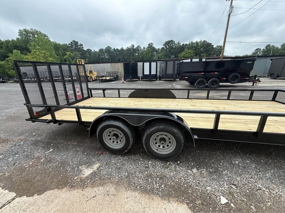 New 2026 Oak Ridge 7x20TA 10k Utility Trailer
