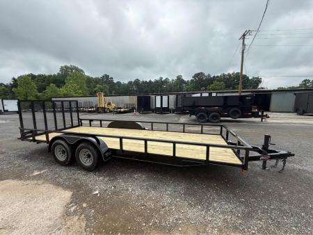New 2026 Oak Ridge 7x20TA 10k Utility Trailer