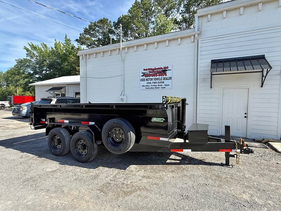 New 2026 Oak Ridge 7x14x2 20k Dump Trailer