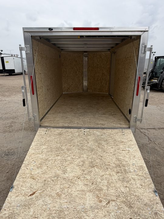 New 2026 ALCOM 6x10 Extra Height All Aluminum Alcom-Stealth Cargo / Enclosed Trailer
